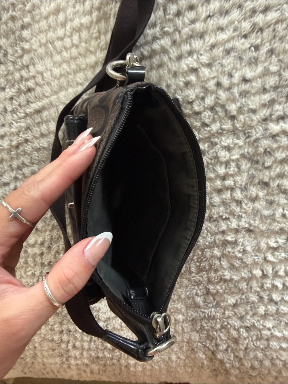 Coach Penelope Signature Pocket Swingpack Crossbody Bag